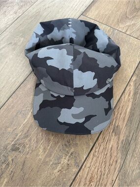 Lululemon Gray Camo Running Hat